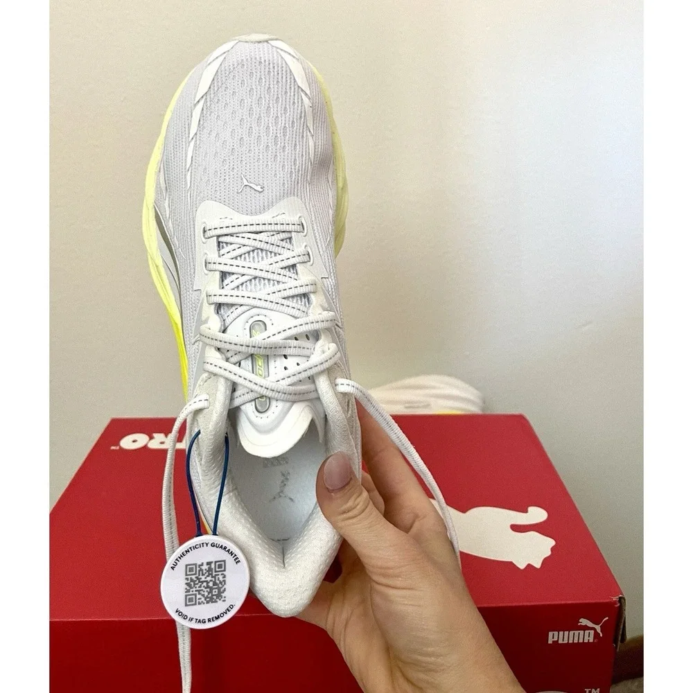 PUMA Velocity NITRO 4 Women's White Apple Spritz Running HYROX Size 8 - Picture 13 of 15